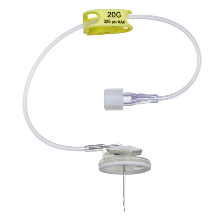 B.Braun Surecan Safety Aghi di Huber non carotanti con alette 20Gx15mm - 20 pz.