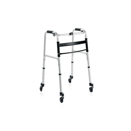 Plimbător pliabil cu 4 roți rotative diametrul 7,6 cm