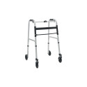Walker 2 roți rotative și 2 roți fixe diametru 12,7 cm