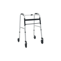 Járókeret, 2 forgókerék és 2 fix kerék, átmérője 12,7 cm