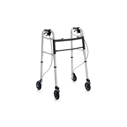 Rollator Pliant Avec 4 Roues - Frein À Main