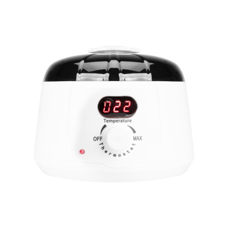Wax Warmer Pro termostat voksglas 400 ml 120W hvid
