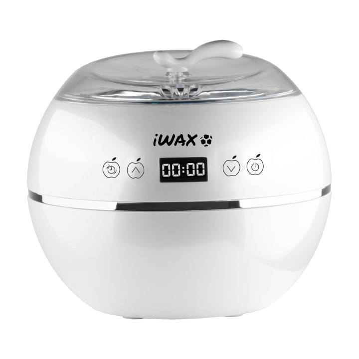 Voksvarmer IWAX 500 ml glas 100W hvid