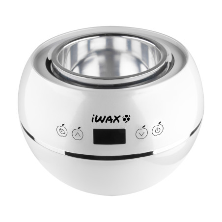 Calentador de cera IWAX 500 ml tarro 100W blanco
