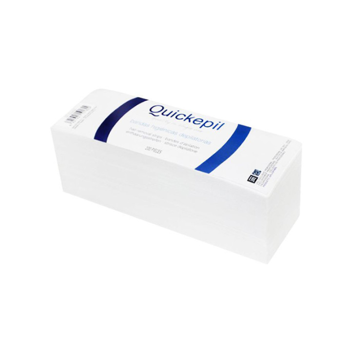 Depilatorische strips QUICKEPIL 23 x 7,5 cm 200 stuks