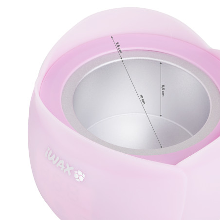 Wax heater IWAX flower pink