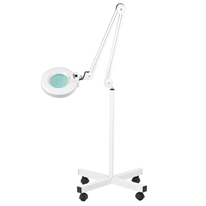 Lente d'ingrandimento S4 + treppiede bianco