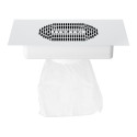 Inbyggd dammabsorberare Momo S-41 vit