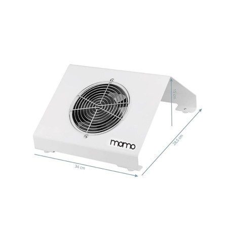 Staubabsorber MOMO X-2S 65W weiß