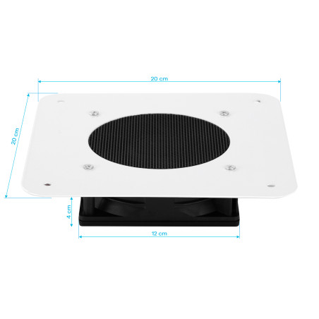 Absorbér prachu MOMO X1W 100W zapustený biely