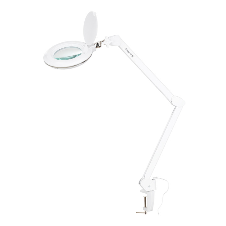 Lâmpada com ELEGANTE 6031 lupa, 60 bancada LED 3D SMD, intensidade de luz ajustável