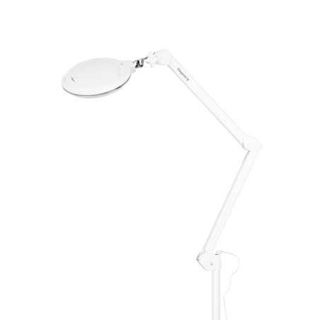 Lâmpada com ELEGANTE 6031 lupa, 60 LEDs 3D SMD com tripé e ajuste de intensidade luminosa