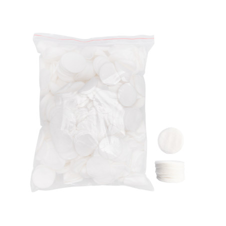 Couvettes esthétiques rondes en coton 250 g