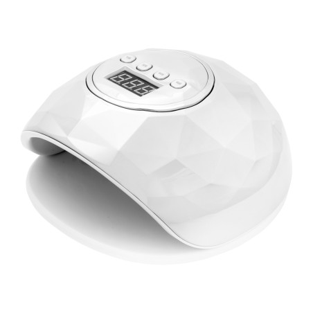 Lâmpada LED UV branca/prateada brilhante de 86W