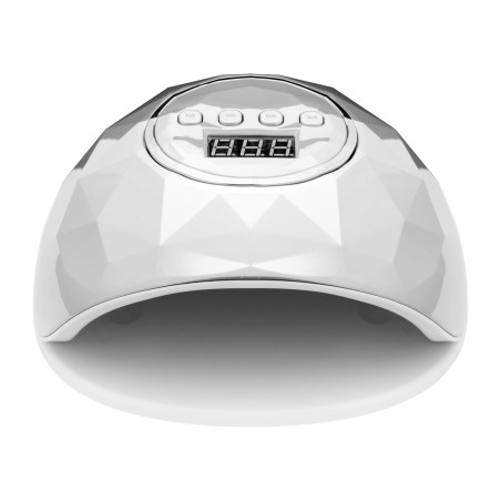 Lâmpada LED UV branca/prateada brilhante de 86W