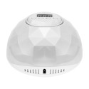 Lâmpada LED UV branca/prateada brilhante de 86W