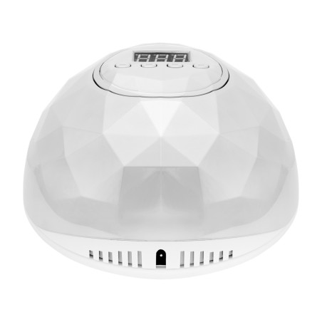 Lámpara UV LED blanca/plateada brillante de 86W