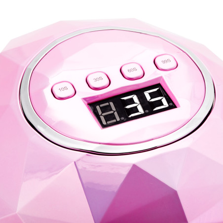 Lampada UV LED rosa perla lucida da 86W