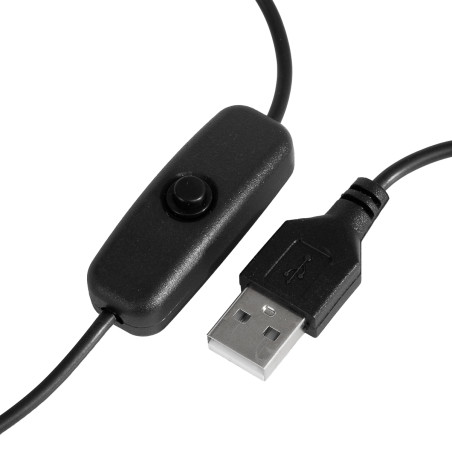 Lampada da tavolo Glow LED Snake UV nero