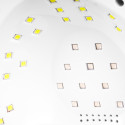 Lâmpada UV LED Dupla GLOW S1 168W Rose Gold
