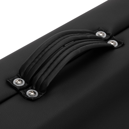 Balance Sammenklappeligt massagebord Træ 3 Sorte Segmenter