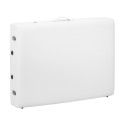 Balance Mesa de masaje plegable de madera 2 segmentos 190x70 blanco