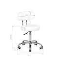 Hocker Pedicure Cosmetic A-007 White