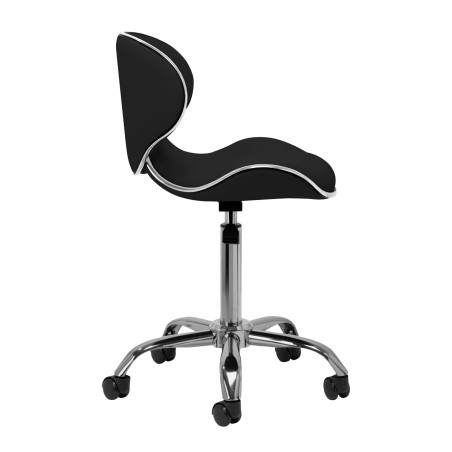 Taburete cosmético GABBIANO Q-4599 negro