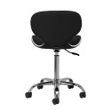 Sgabello cosmetico Gabbiano Q-4599 nero