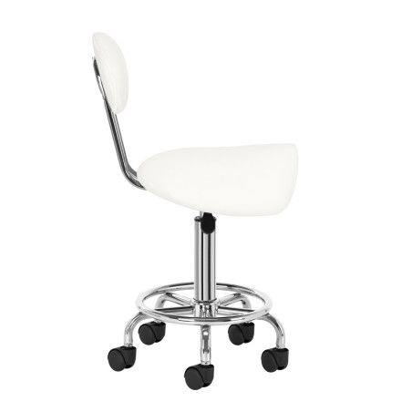 Stool 6001 white cosmetic