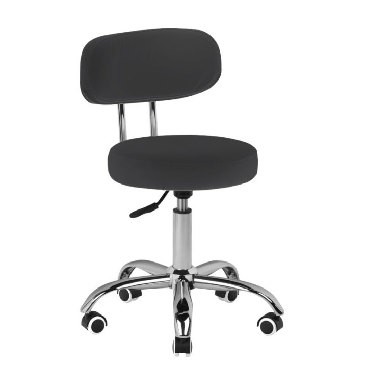 Sgabello cosmetico per pedicure A-007 nero