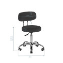 Taburete Pedicure Cosmetic A - Black 007