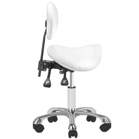 Stool GIOVANNI 1025 white cosmetic