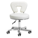 Taburete Pedicure Cosmetic 9266 White