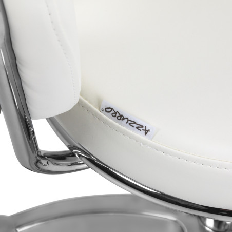 Taburete Pedicure Cosmetic 9266 White