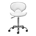 Taburete cosmético GABBIANO blanco Q-4599
