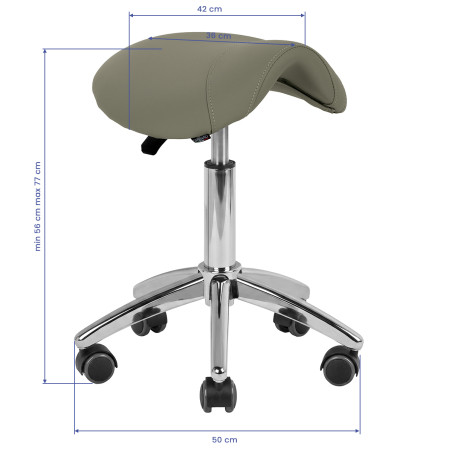 Taburet cosmetic AM-302 gri
