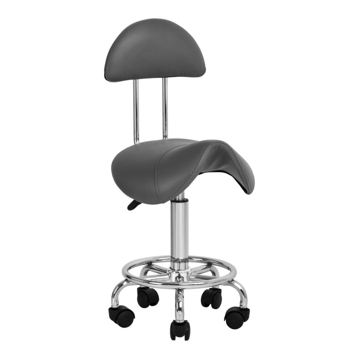 Tabouret 6001 esthétique gris