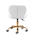 Taburet cosmetică QS-06G aur alb