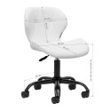Stool QS-06B black and white cosmetic