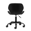 Taburet QS-06B sort og sort kosmetik