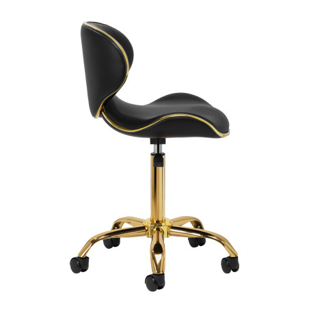 GABBIANO Q-4599G Kosmetik Hocker Schwarz