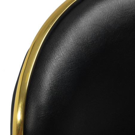 GABBIANO Q-4599G Cosmetic Taburet Negru