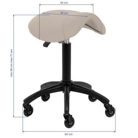 Kapper GABBIANO Kruk D032 grijsbeige