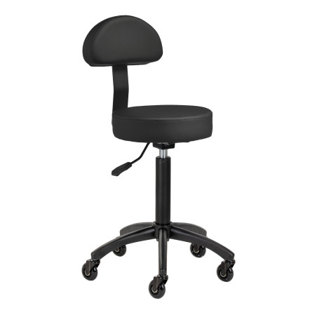Frisør GABBIANO Taburet D026 sort