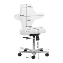 Fauteuil salon AZZURRO Spécial 152 blanc neige