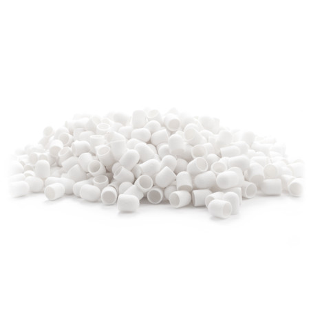 Abrasive EXO Plug 10 mm/60 500 pcs. White Hard Plug