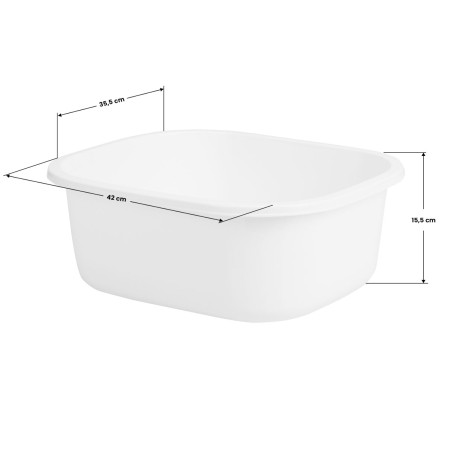 Piscina per pedicure su ruote bianco