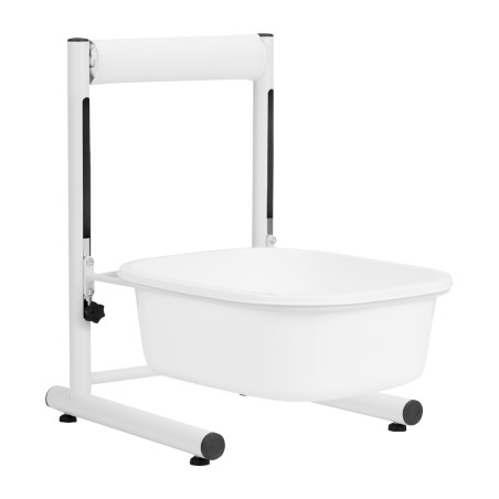 White Height Adjustable Pedicure Pool