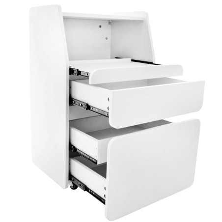 White 970 midi AZZURRO wardrobe +